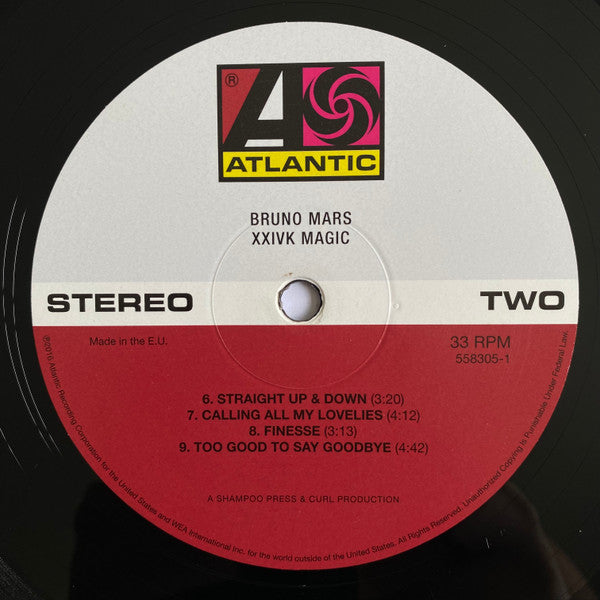 Bruno Mars : XXIVK Magic (LP, Album, RE, Met)