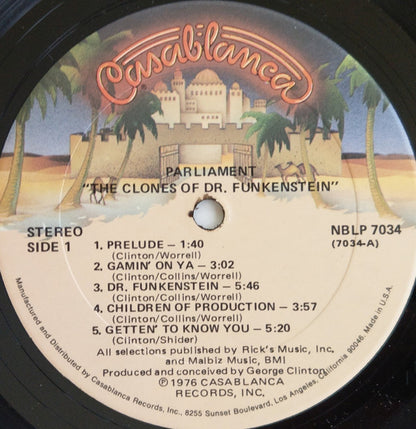 Parliament : The Clones Of Dr. Funkenstein (LP, Album, Kee)