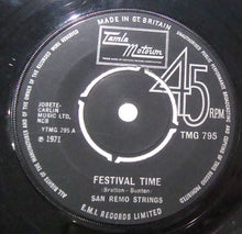 San Remo Golden Strings : Festival Time (7", Single, 4-p)