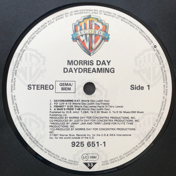Morris Day : Daydreaming (LP, Album)