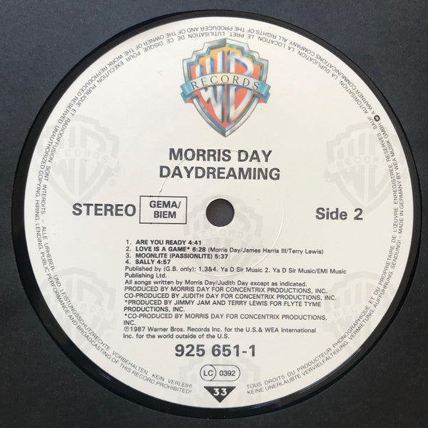 Morris Day : Daydreaming (LP, Album)