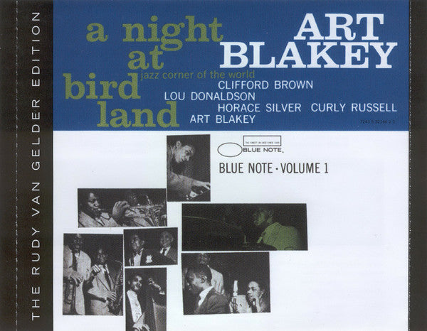 Art Blakey Quintet : A Night At Birdland, Volume One (CD, Album, Mono, RE, RM)