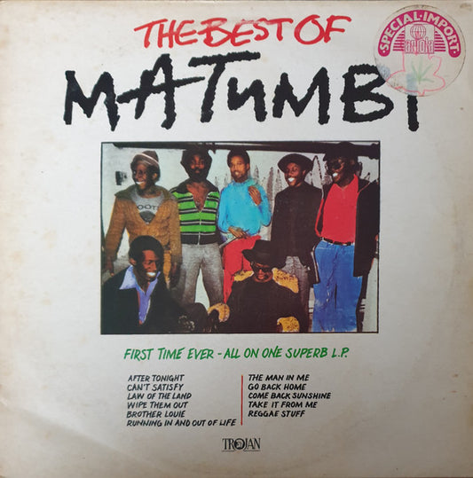 Matumbi : The Best Of Matumbi (LP, Comp)