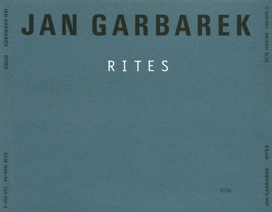 Jan Garbarek : Rites (2xCD, Album, RE)