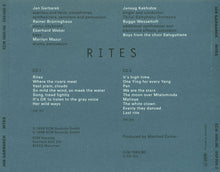 Jan Garbarek : Rites (2xCD, Album, RE)