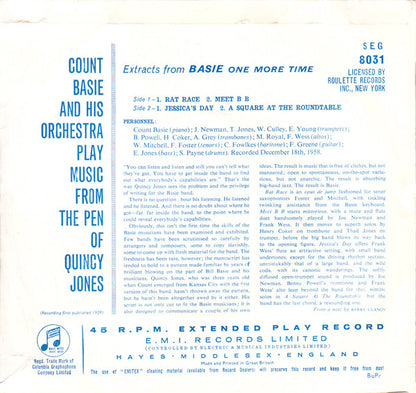 Count Basie Orchestra : Basie (One More Time) (7", EP, Mono)