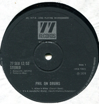 Phil Seamen : Phil On Drums (LP, Album)