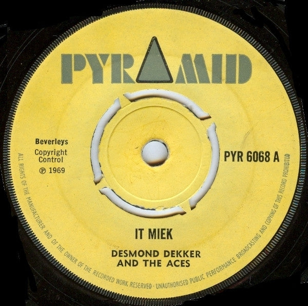 Desmond Dekker And The Aces* : It Miek  (7", Single, 4 P)