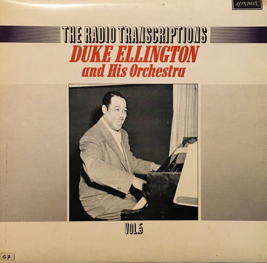 Duke Ellington And His Orchestra : The Radio Transcriptions Vol. 5 (LP, Mono)