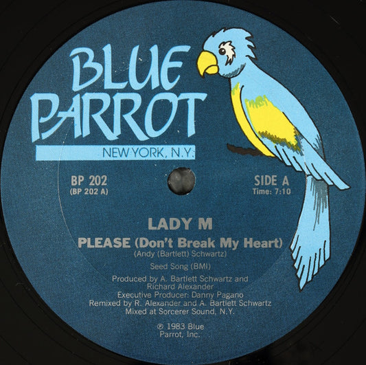 Lady M (4) : Please (Don't Break My Heart) (12")