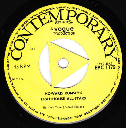 Howard Rumsey's Lighthouse All-Stars : Volume 4 (7", EP, Mono)
