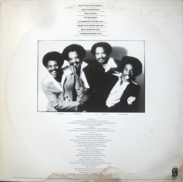 Archie Bell & The Drells : Hard Not To Like It (LP, Album)
