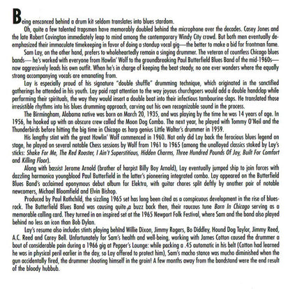 The Sam Lay Blues Band : Stone Blues (CD, Album)