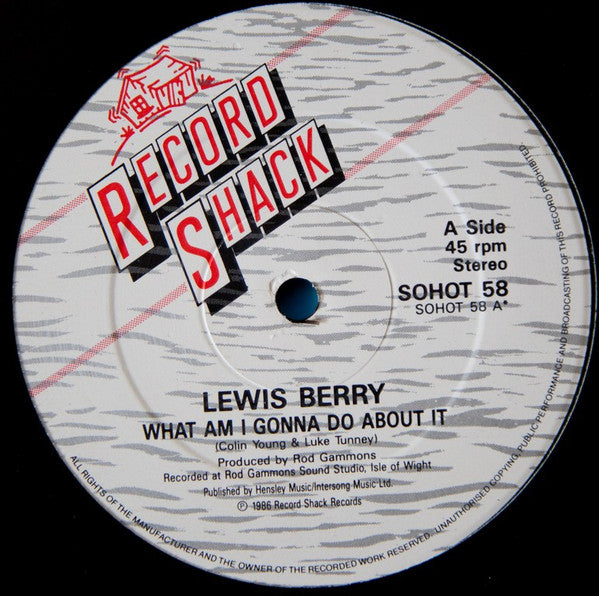 Lewis Berry : What Am I Gonna Do About It (12")
