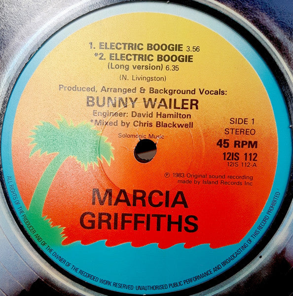 Marcia Griffiths : Electric Boogie (12", Single)