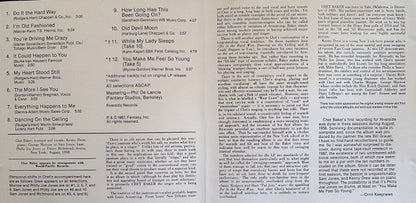 Chet Baker : It Could Happen To You - Chet Baker Sings (CD, Mono, RE)