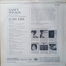 Nancy Wilson : Lush Life (LP, Album)