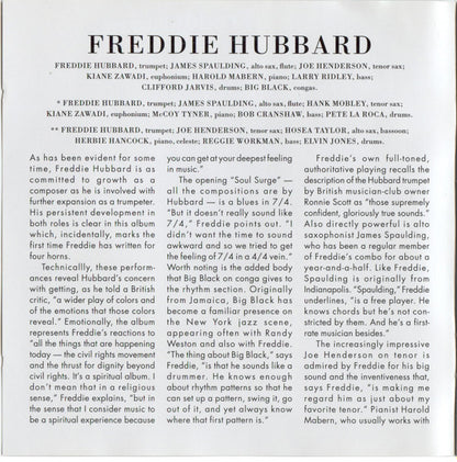 Freddie Hubbard : Blue Spirits (CD, Album, Copy Prot., RE, RM)