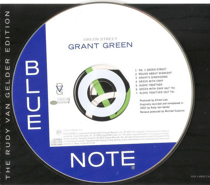 Grant Green : Green Street (CD, Album, RE, RM)