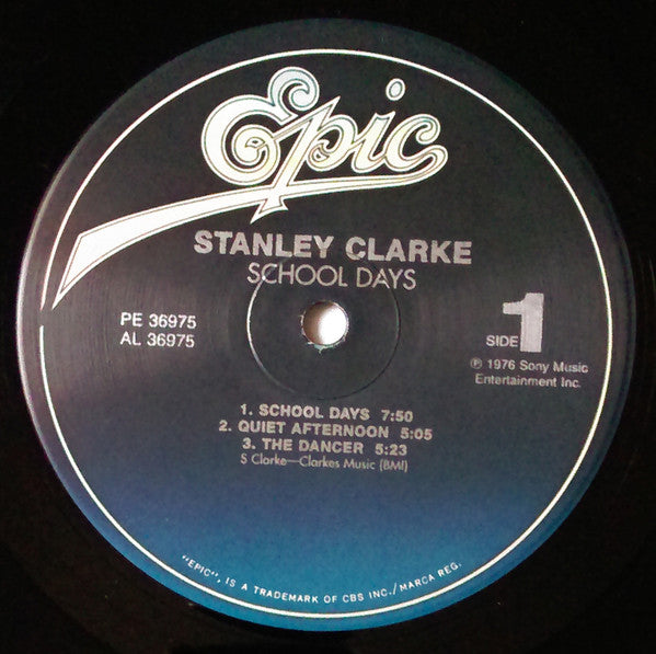 Stanley Clarke : School Days (LP, Album, RE)