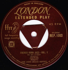 John Graas Septet : Egypt / Pyramid / Be My Guest / Argyles (7", EP)