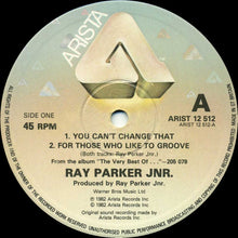 Ray Parker Jr. : You Can't Change That (12")