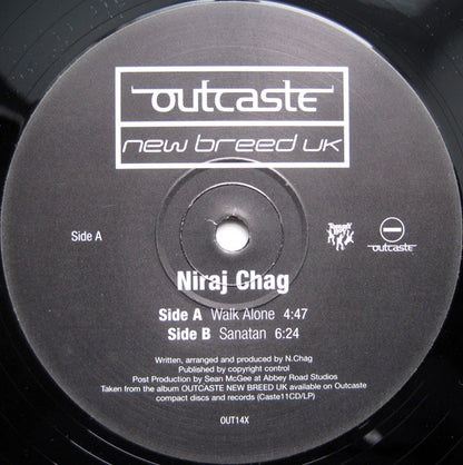 Niraj Chag : Walk Alone / Sanatan (12")