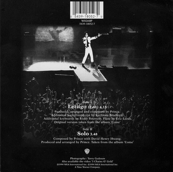 Prince : Letitgo (7", Ltd, Num, Pic)