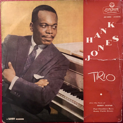 Hank Jones Trio Plus The Flute Of Bobby Jaspar : Hank Jones' Quartet (LP, Mono)