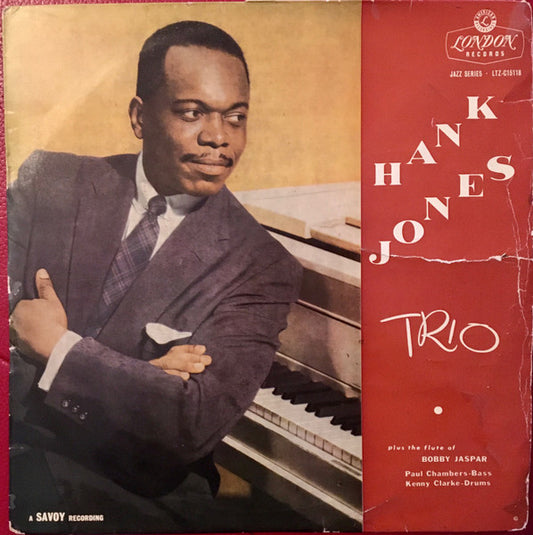 Hank Jones Trio Plus The Flute Of Bobby Jaspar : Hank Jones' Quartet (LP, Mono)