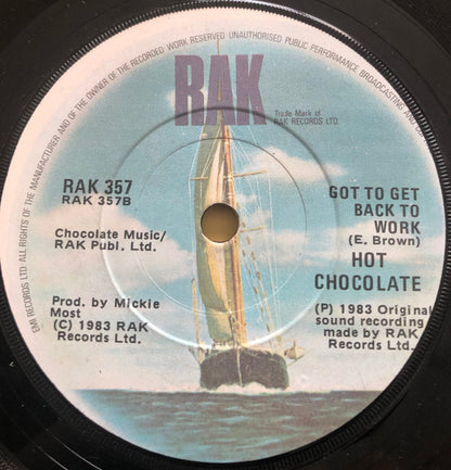 Hot Chocolate : What Kinda Boy You're Lookin' For (Girl) (7", Single)