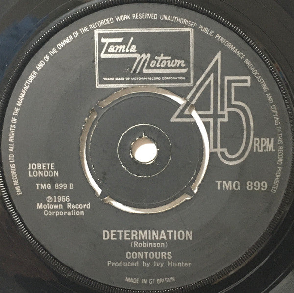 The Contours : Do You Love Me (7")