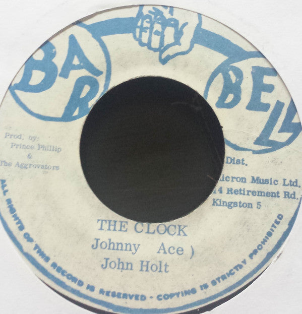 John Holt / Philip Smart & The Aggrovators : The Clock / Death Trap (7")