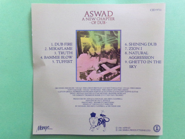 Aswad : A New Chapter Of Dub (CD, Album, RE)