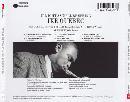 Ike Quebec : It Might As Well Be Spring (CD, Album, RE, RM)