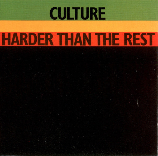 Culture : Harder Than The Rest (CD, Album, RE, RM)