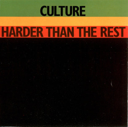 Culture : Harder Than The Rest (CD, Album, RE, RM)