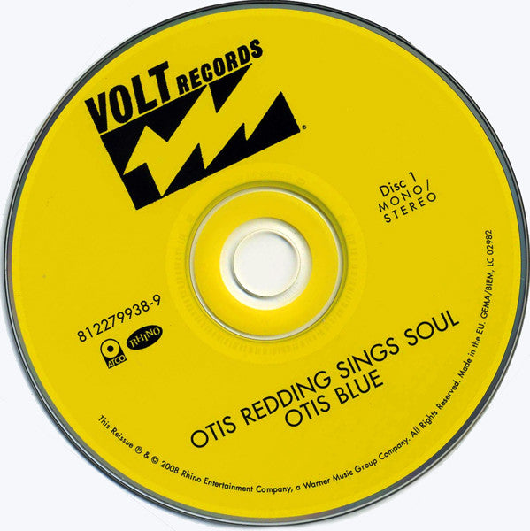 Otis Redding : Otis Blue / Otis Redding Sings Soul (CD, Album, Mono, RE, RM, Dig + CD, Album, RE, RM, )