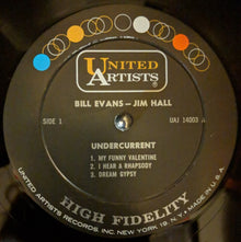 Bill Evans - Jim Hall : Undercurrent (LP, Album, Mono, RE, Gat)
