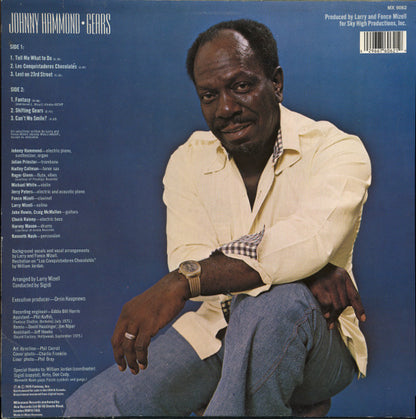 Johnny Hammond : Gears (LP, Album, RE)