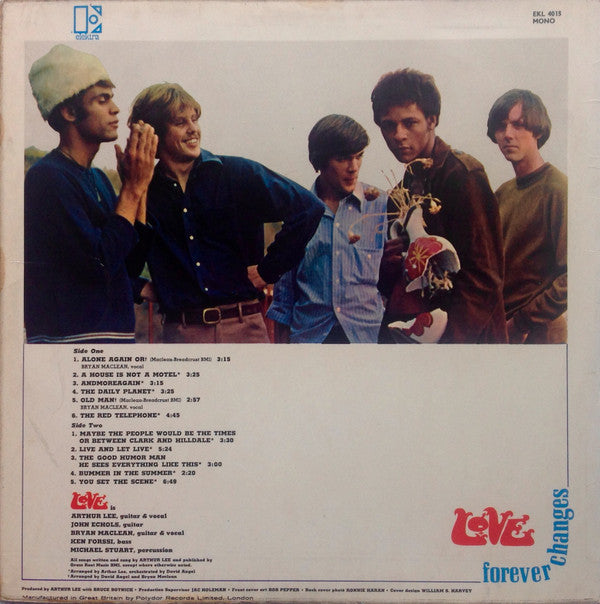 Love : Forever Changes (LP, Album, Mono)