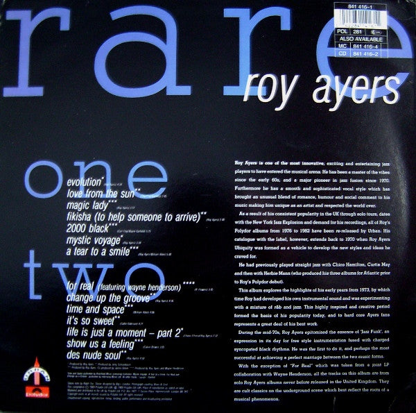 Roy Ayers : Rare (LP, Comp)