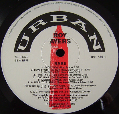 Roy Ayers : Rare (LP, Comp)
