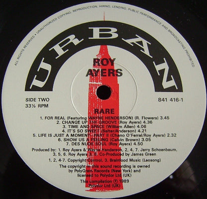 Roy Ayers : Rare (LP, Comp)