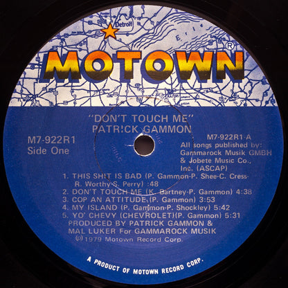 Patrick Gammon : Don't Touch Me (LP, Album)
