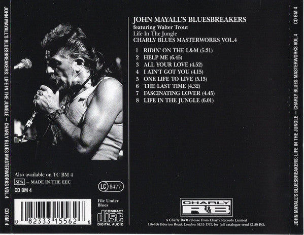 John Mayall & The Bluesbreakers Featuring Walter Trout : Life In The Jungle  (CD, Comp)