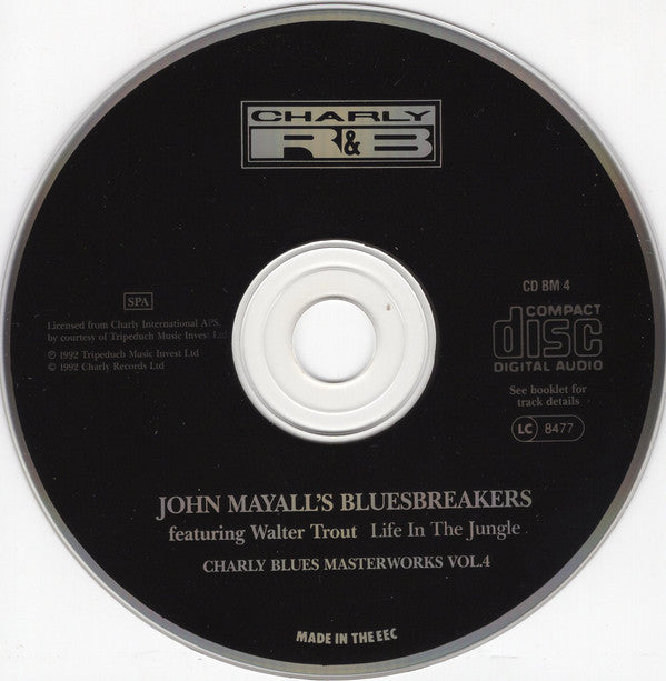 John Mayall & The Bluesbreakers Featuring Walter Trout : Life In The Jungle  (CD, Comp)