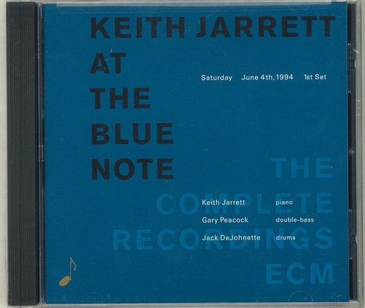 Keith Jarrett : Keith Jarrett At The Blue Note - Saturday, June 4th 1994, 1st Set (CD, Album, RE)