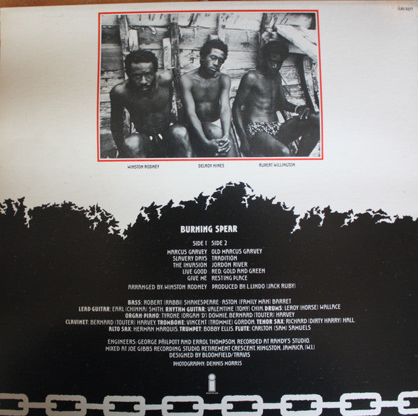 Burning Spear : Marcus Garvey (LP, Album)