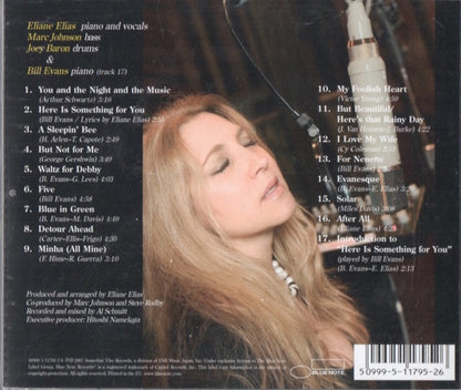 Eliane Elias : Something For You - Eliane Elias Sings & Plays Bill Evans (CD, Album)